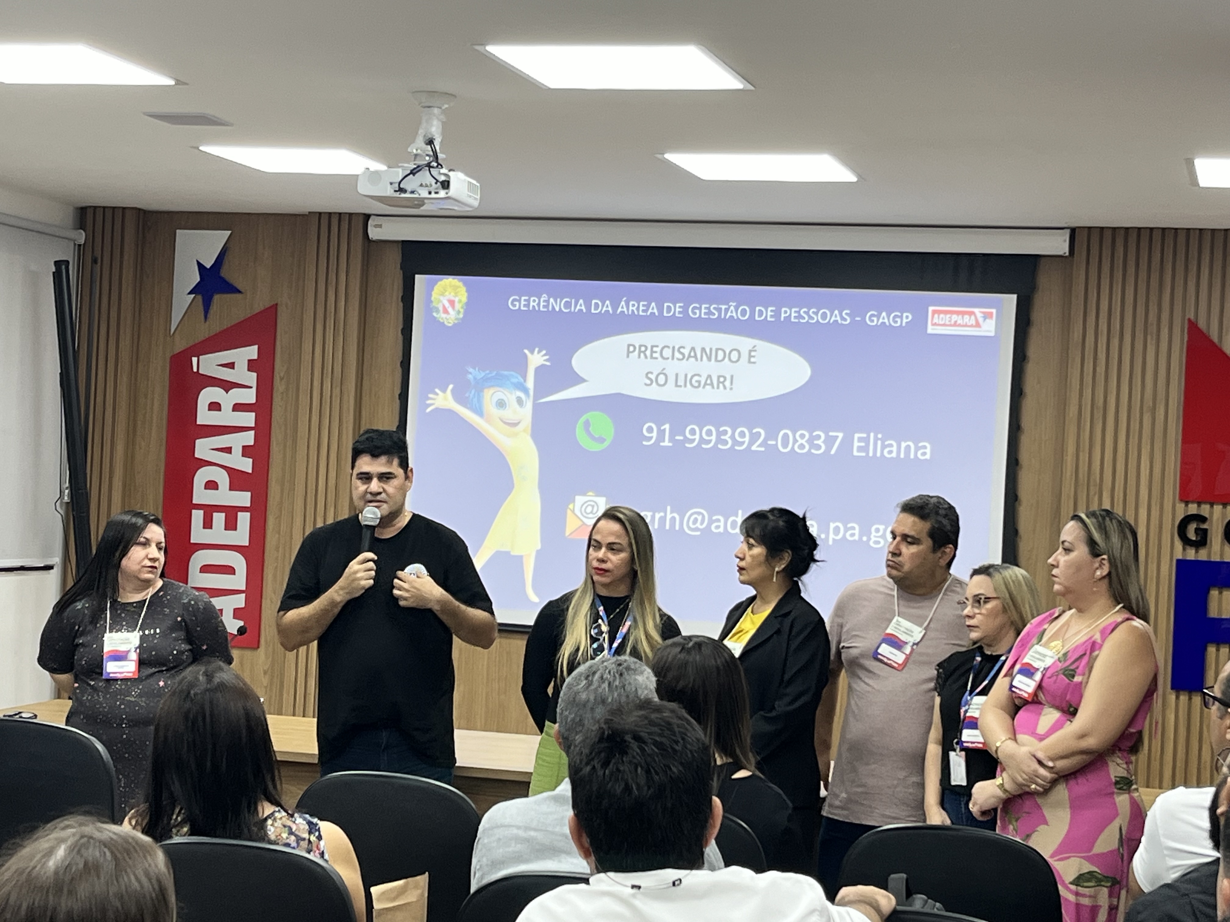 Equipe responsável pelo treinamento 