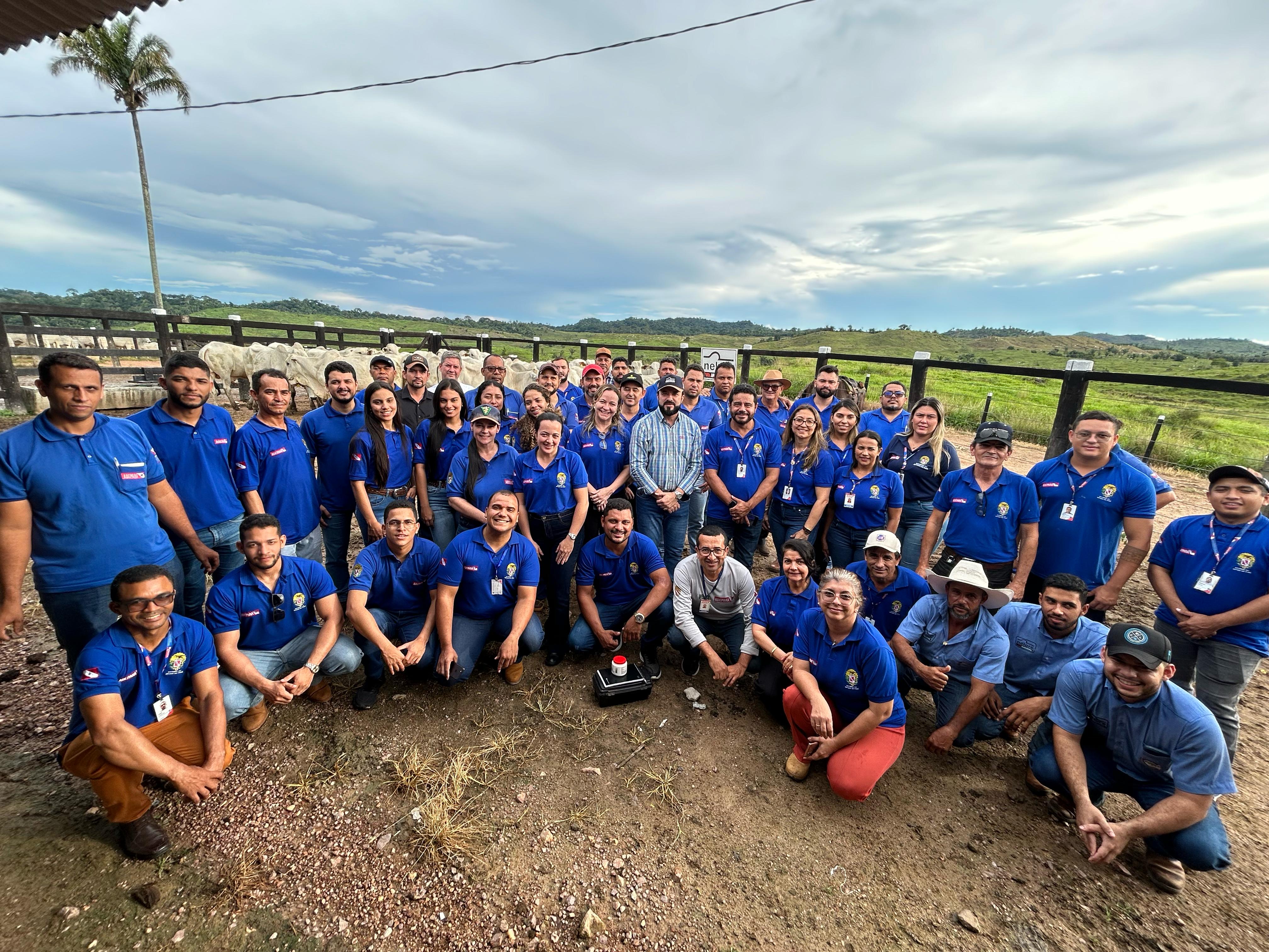 servidores da Adepará treinados para operar o SRBIPA