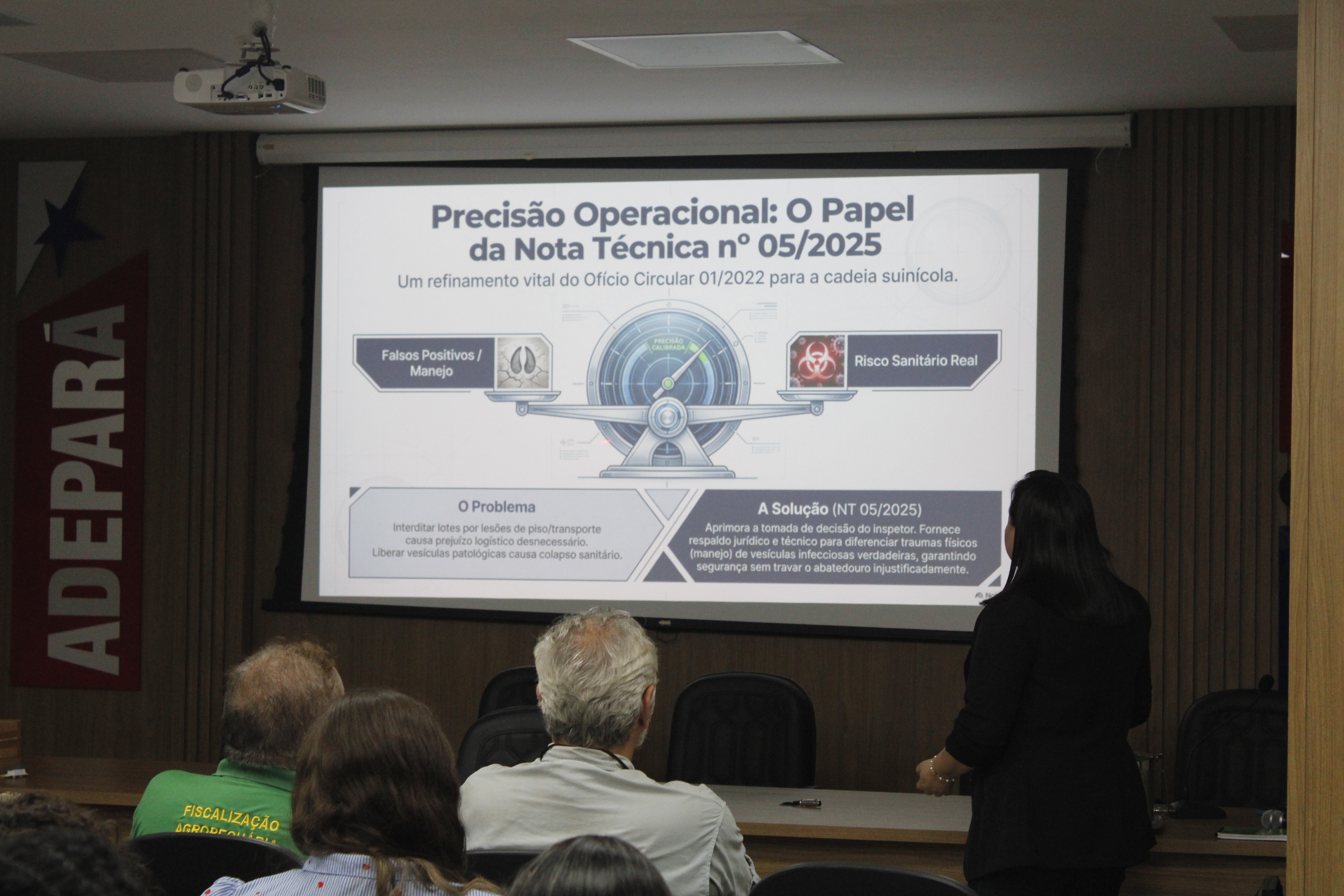 Adepará realiza treinamento de inspeção para médicos veterinários que atuam no SISBI-POA