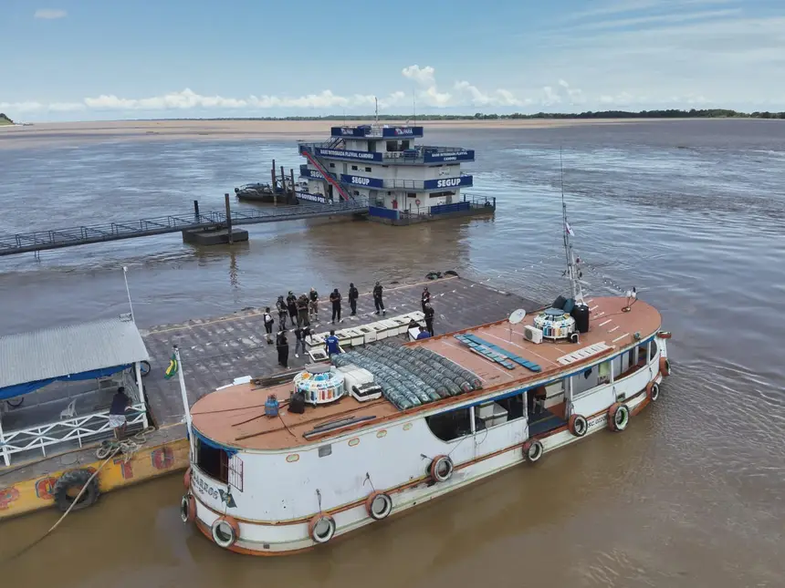 Apreenção de Açaí em Óbidos
