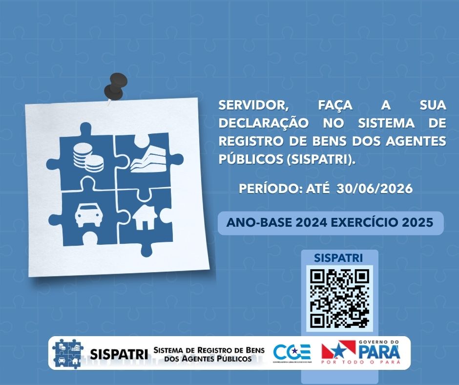 em fundo azul com informações sobre prazo