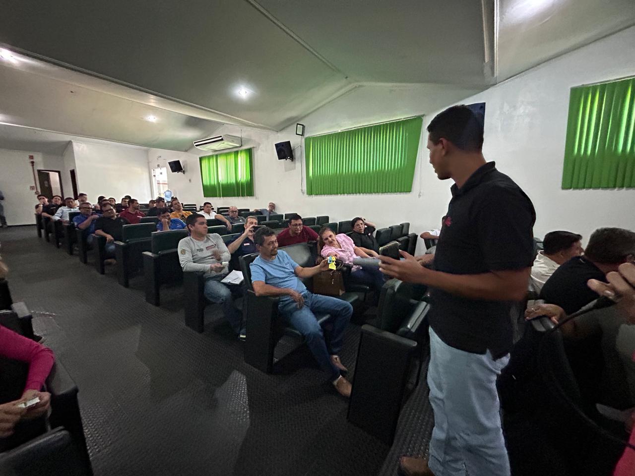 treinamento sobre a rastreabilidade para servidores de Castanhal