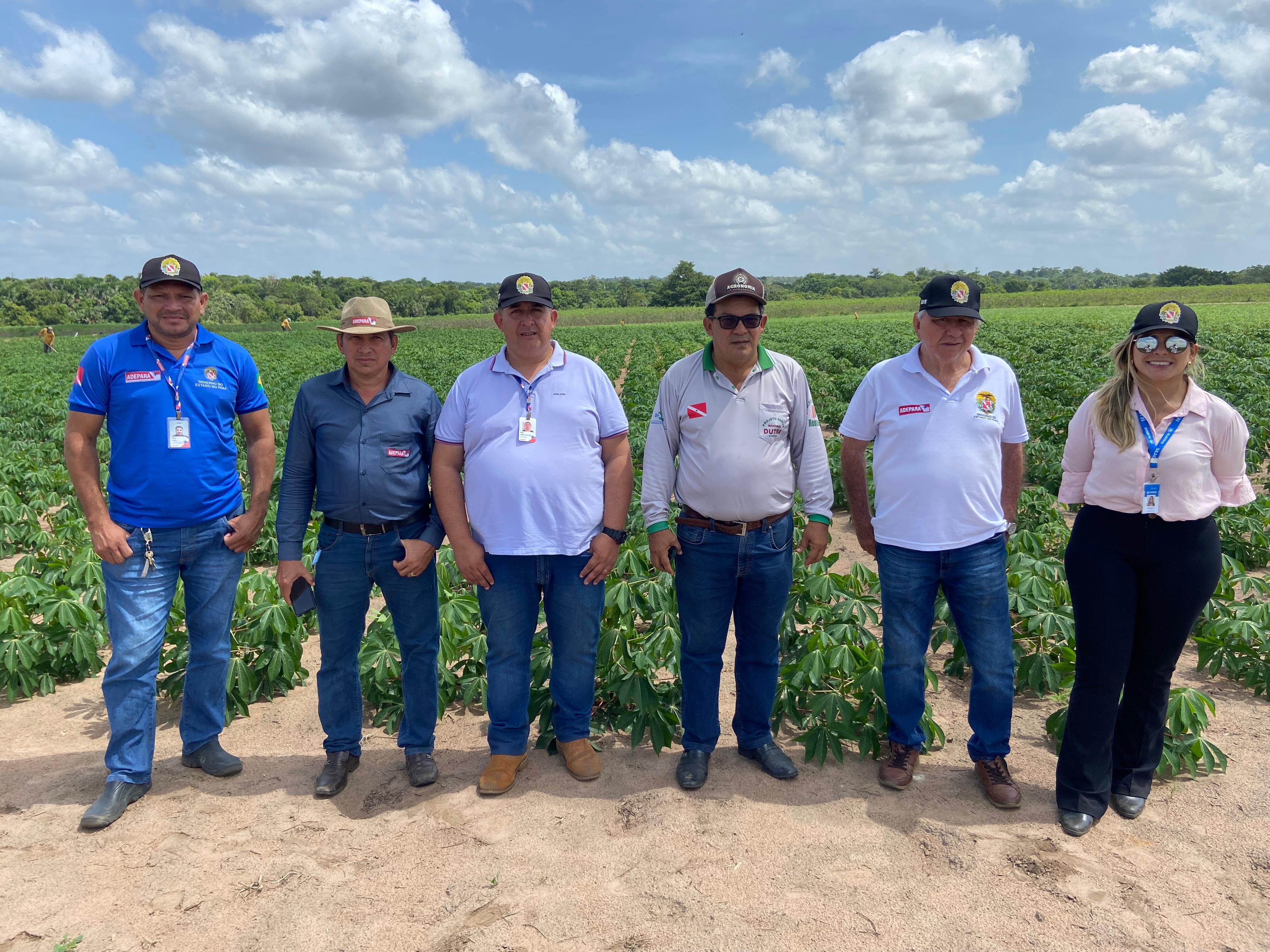 representantes do estado de Alagoas conhecem casas de farinha no Pará