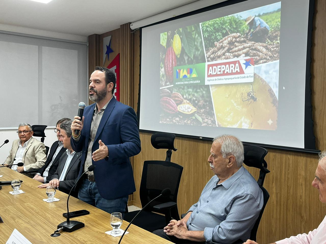 Assinatura de convênio Adepará e MAPA