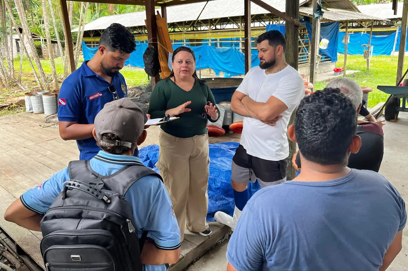 Equipe da Adepará em treinamento para casos de emergências zoosanitárias