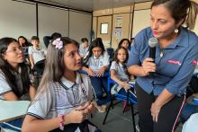 alunos participaram de dinâmicas