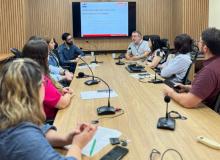 reunião de planejamento para cumprimento de metas