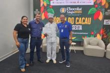 Equipe da Adepará responsável pela certificação de mais uma agroindústria no Xingu